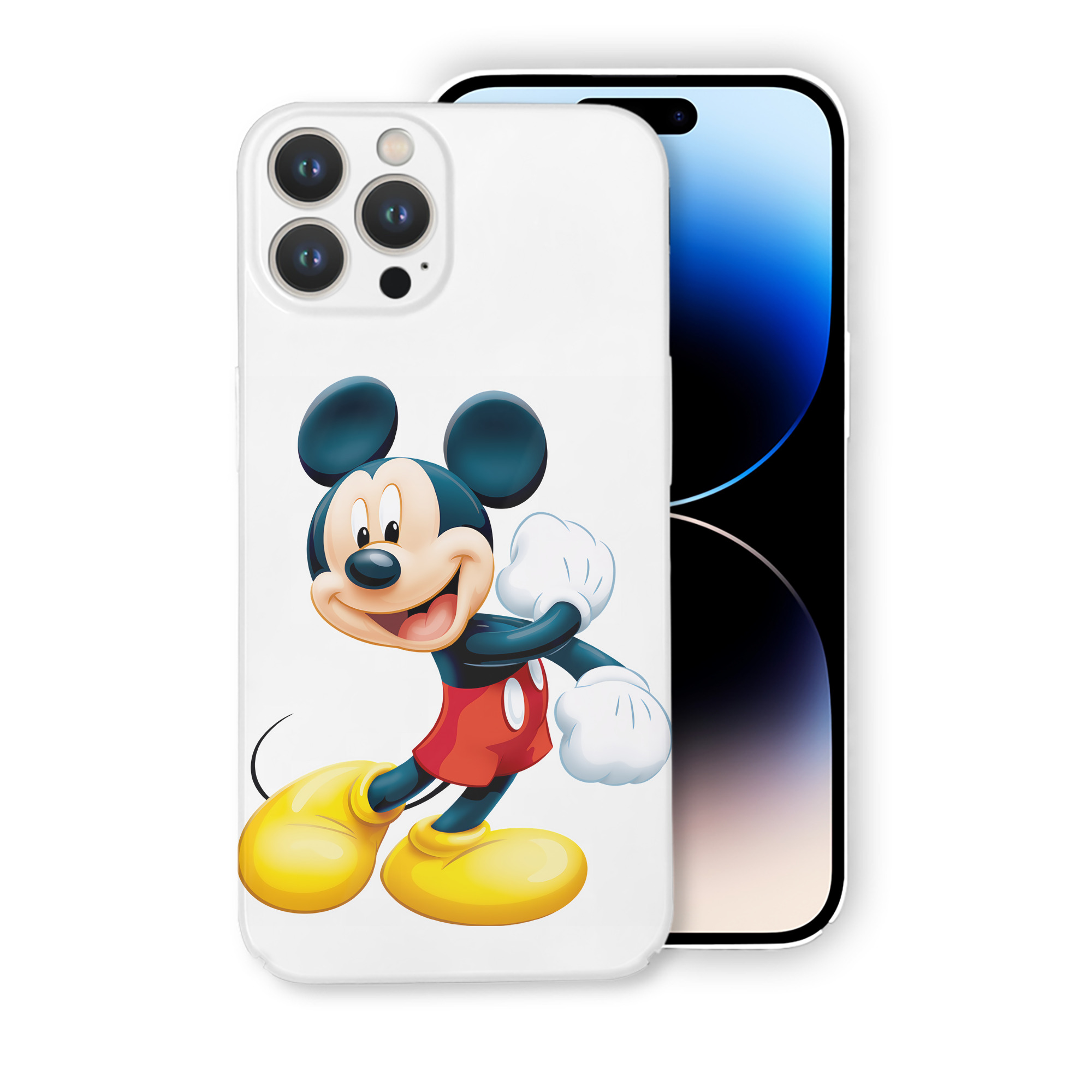 （画像用） ミッキーマウス Mickey Mouse 【iPhone 14シリーズ対応】ハードケース